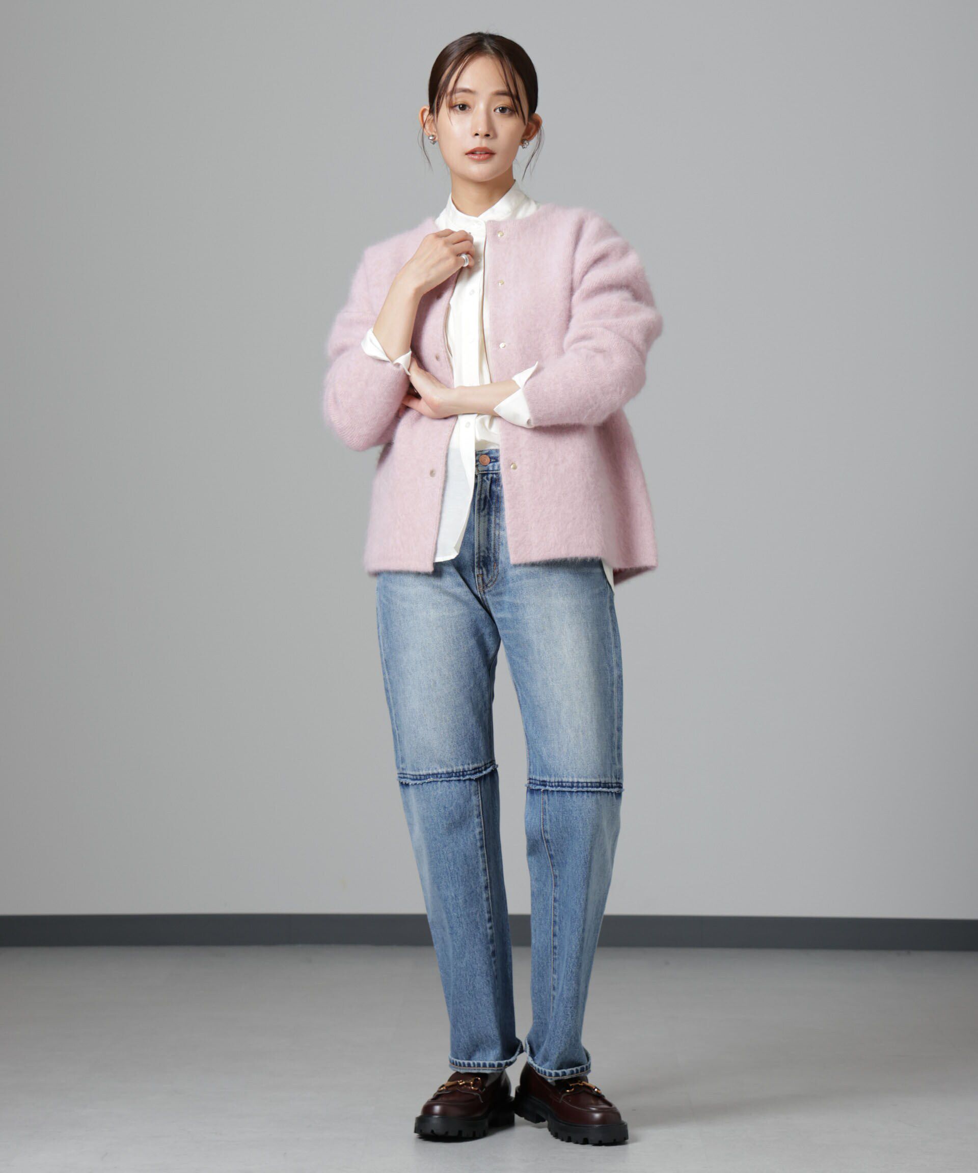 nano･universe「ウォッシャブルフォックスリバーニットジャケット」|ニット・セーター|