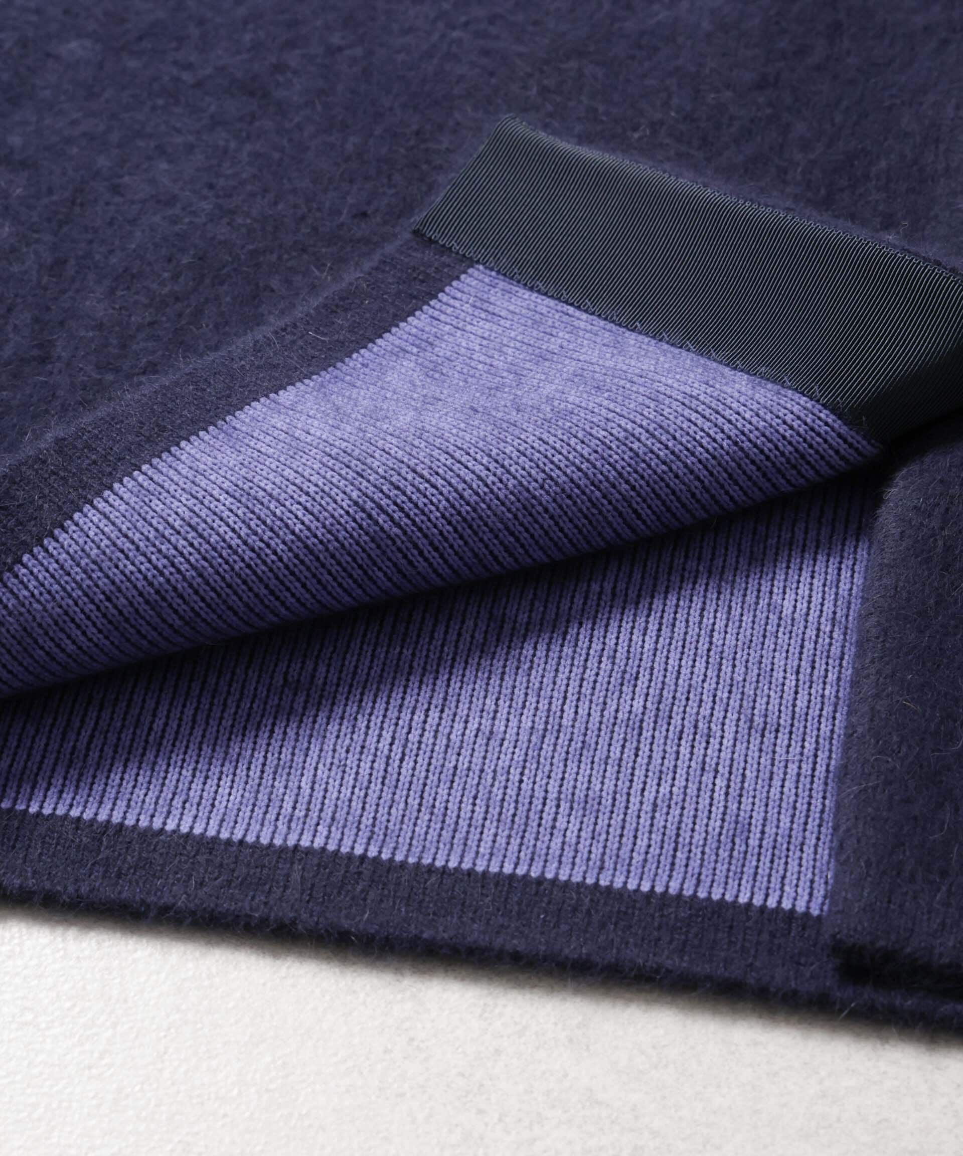 nano･universe「ウォッシャブルフォックスリバーニットジャケット」|ニット・セーター|