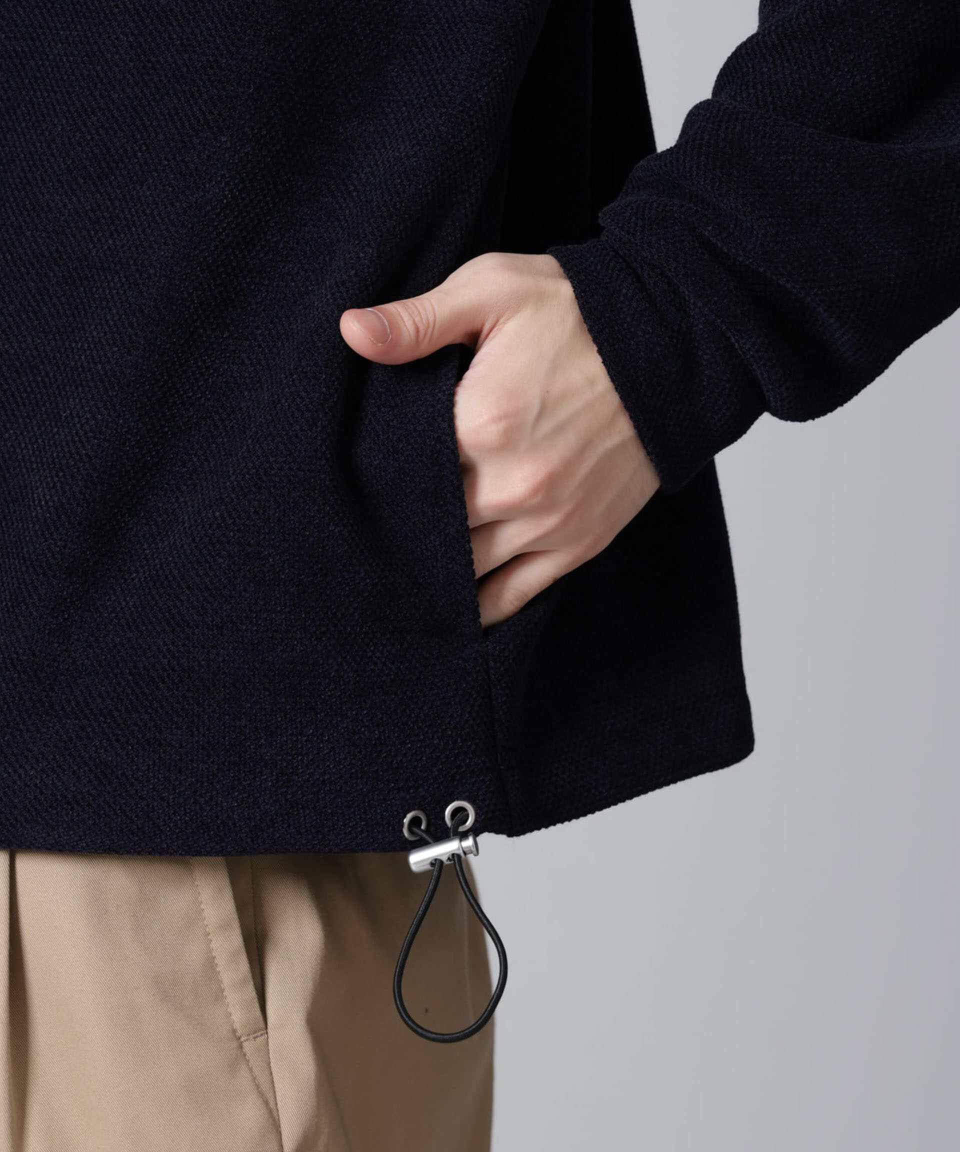 nano･universe「モールライクドローコードプルオーバー 長袖」|Tシャツ・カットソー|