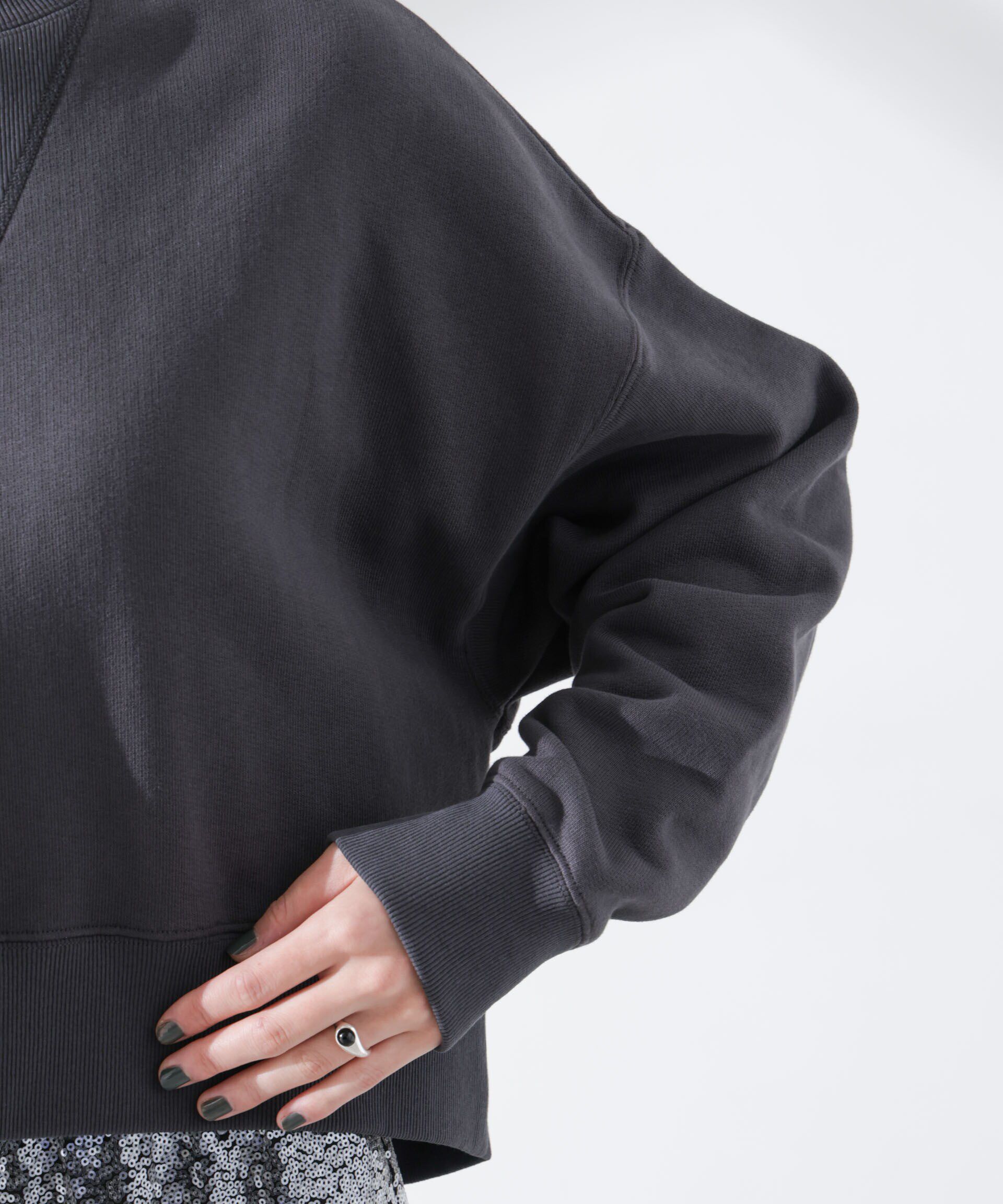 nano･universe「ワイドスリーブスウェットトップス」|Tシャツ・カットソー|