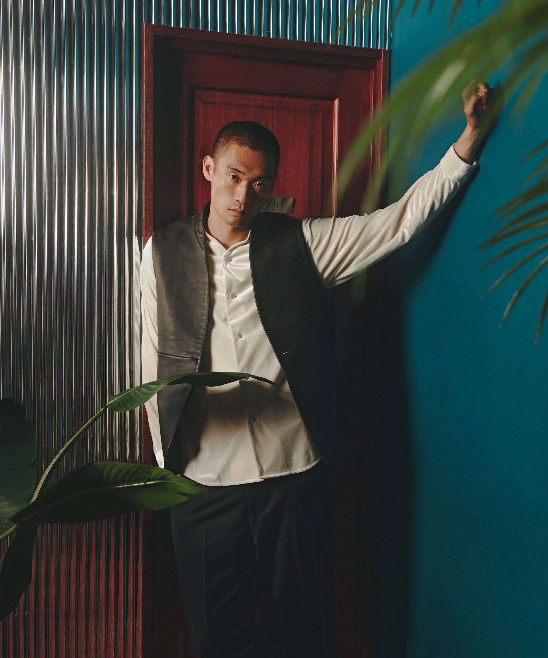 nano･universe「「ASSEMBLANC」トリアセテートベルベットシャツブルゾン」|シャツ・ブラウス|