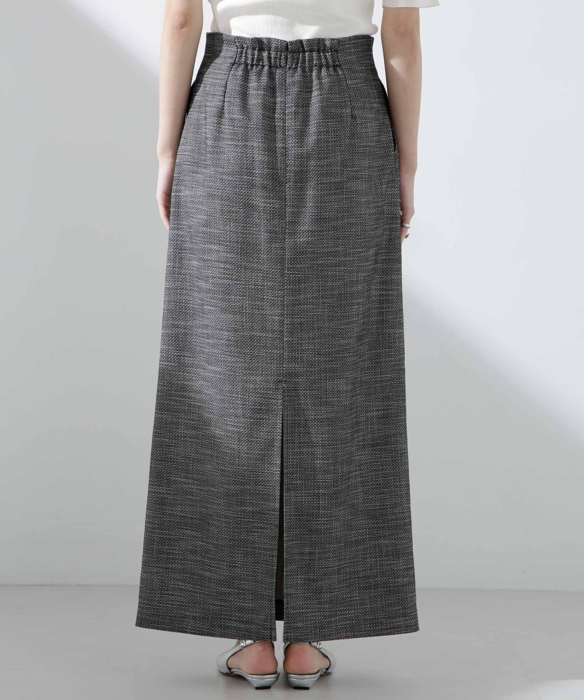 nano･universe「フリンジアウトポケットIラインスカート」|スカート|