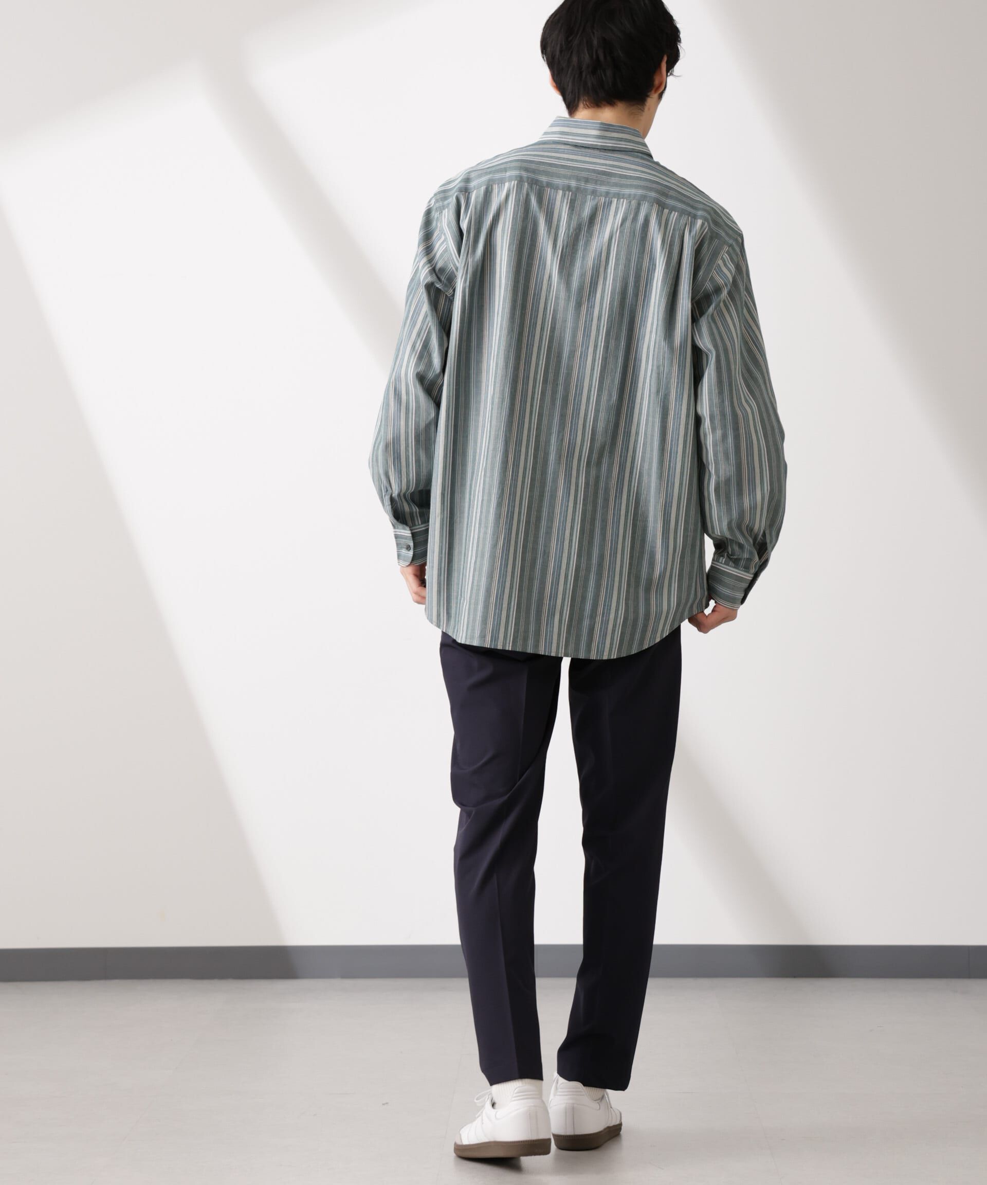 nano･universe「ライトウェイトストレッチ タイトスラックス(セットアップ可)」|チノ|