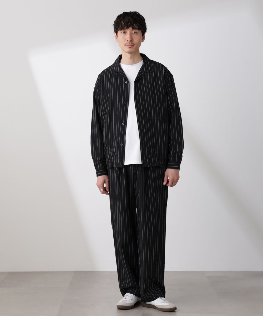 nano･universe「ﾘﾈﾝﾌﾞﾚﾝﾄﾞﾋﾟﾝｽﾄﾗｲﾌﾟ 1ﾀｯｸｲｰｼﾞｰﾊﾟﾝﾂ(ｾｯ 」|チノ|