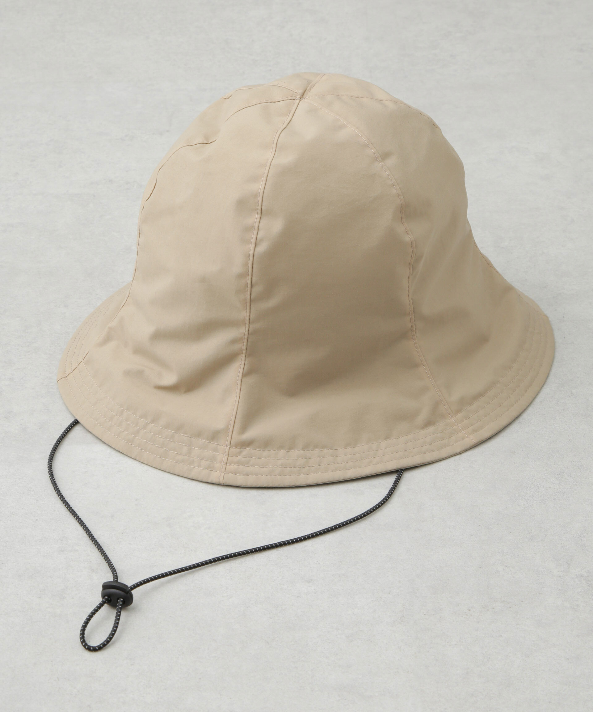 nano･universe「撥水加工ナイロンチューリップハット」|キャップ・キャスケット|