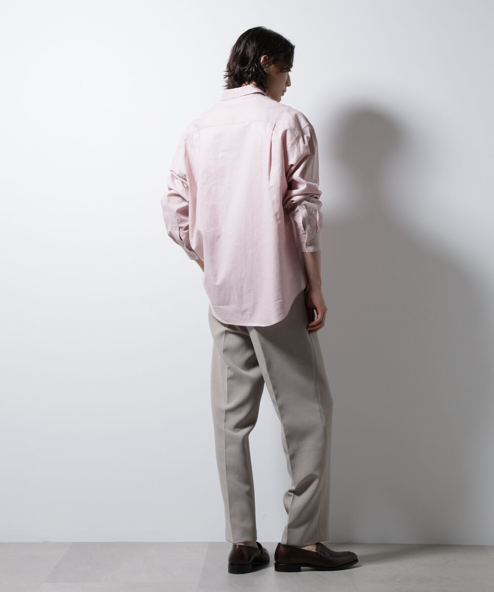 nano･universe「「BELGIUM LINEN FABRICS」リネンコットンレギュラーシャツ」|シャツ・ブラウス|