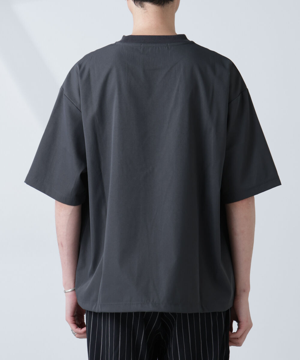 nano･universe「ストレッチファブリックバルーンTシャツ」|Tシャツ・カットソー|