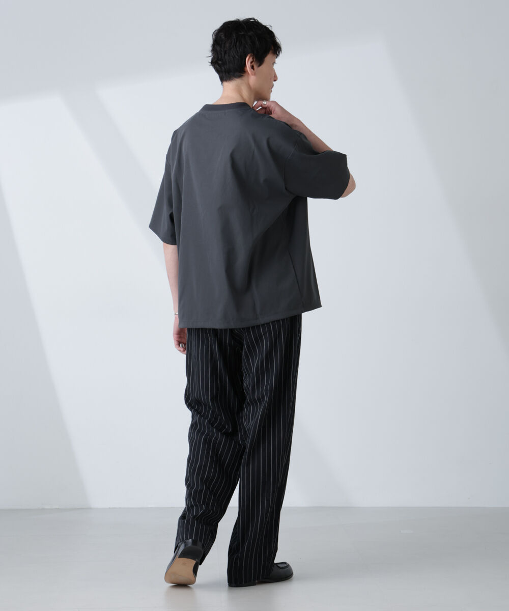 nano･universe「ストレッチファブリックバルーンTシャツ」|Tシャツ・カットソー|