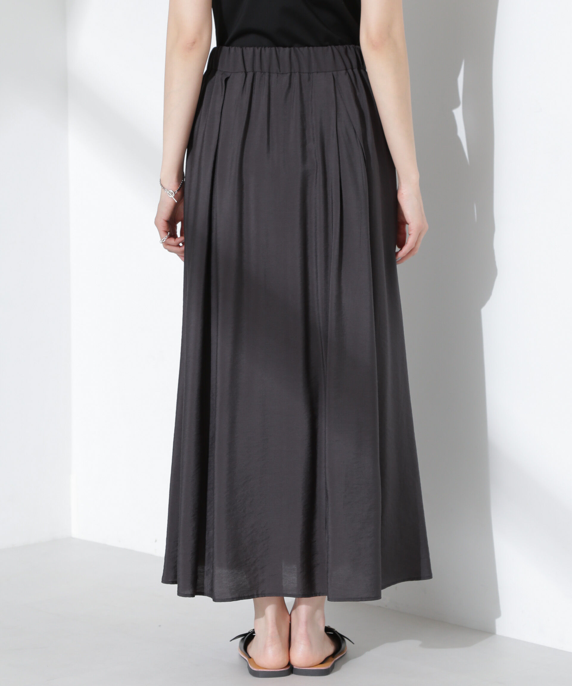 nano･universe「シアーボリュームスカート」|スカート|