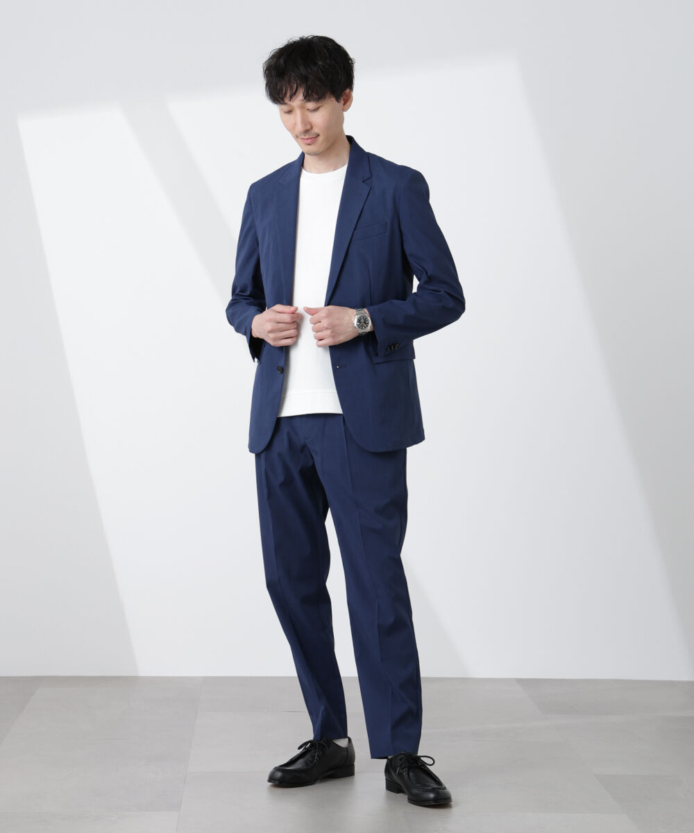nano･universe「｢Damerino｣TEXBRID(R)&times;ECOBLUEトロストレッチセットアップ」|スーツ|