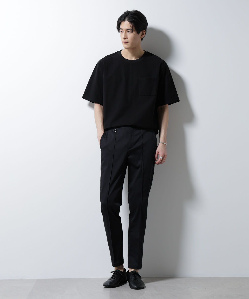 nano･universe「「MC」coveross(R)ツイル調 冷感プレーティング天竺 ポケットTシャツ」|Tシャツ・カットソー|