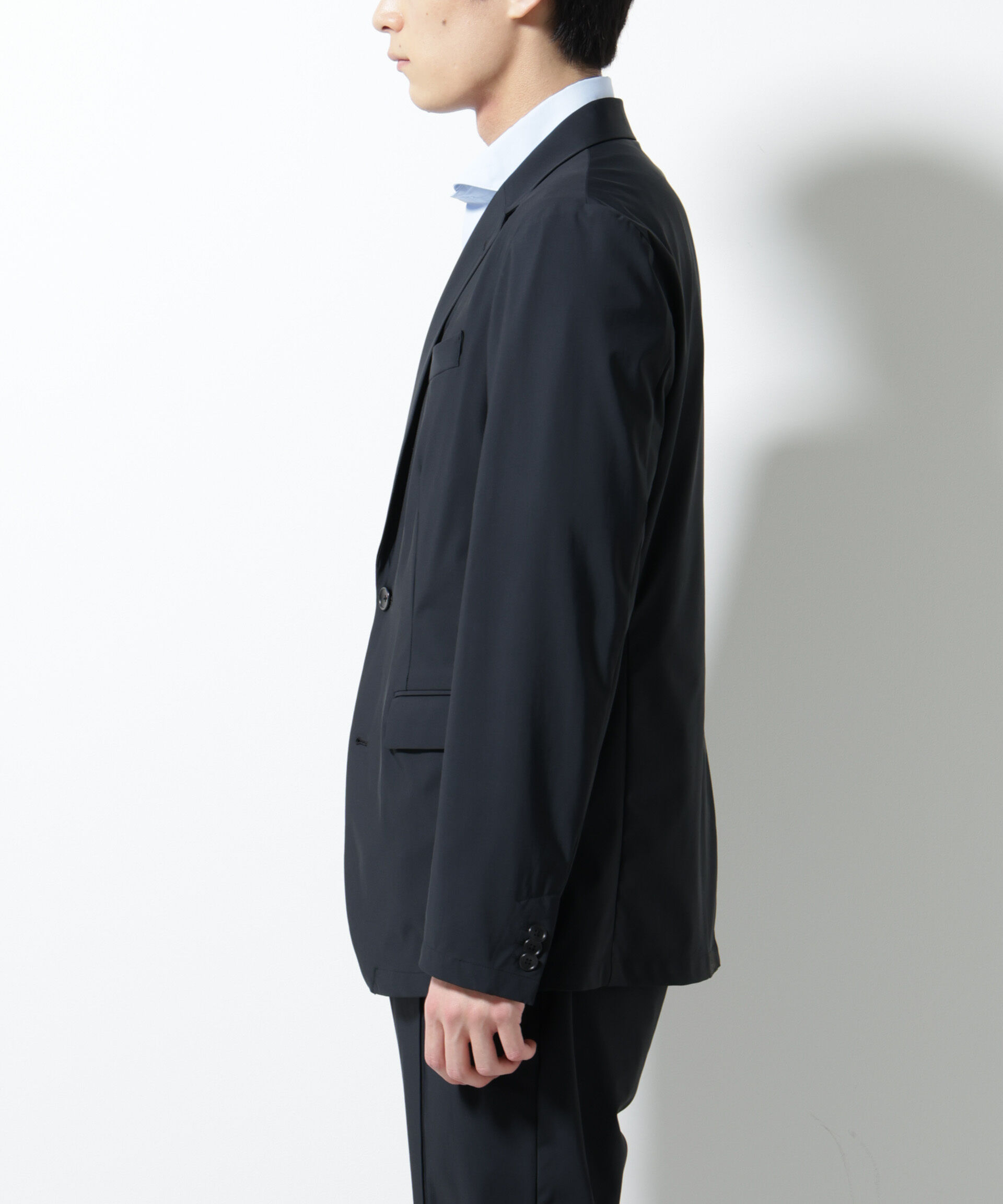 nano･universe「｢N JACKET PREMIUM｣ｸｰﾙﾀｯﾁ4WAYｽﾄﾚｯﾁｼﾞｬｹｯﾄ撥水(ｾｯﾄｱｯ 」|スーツ|