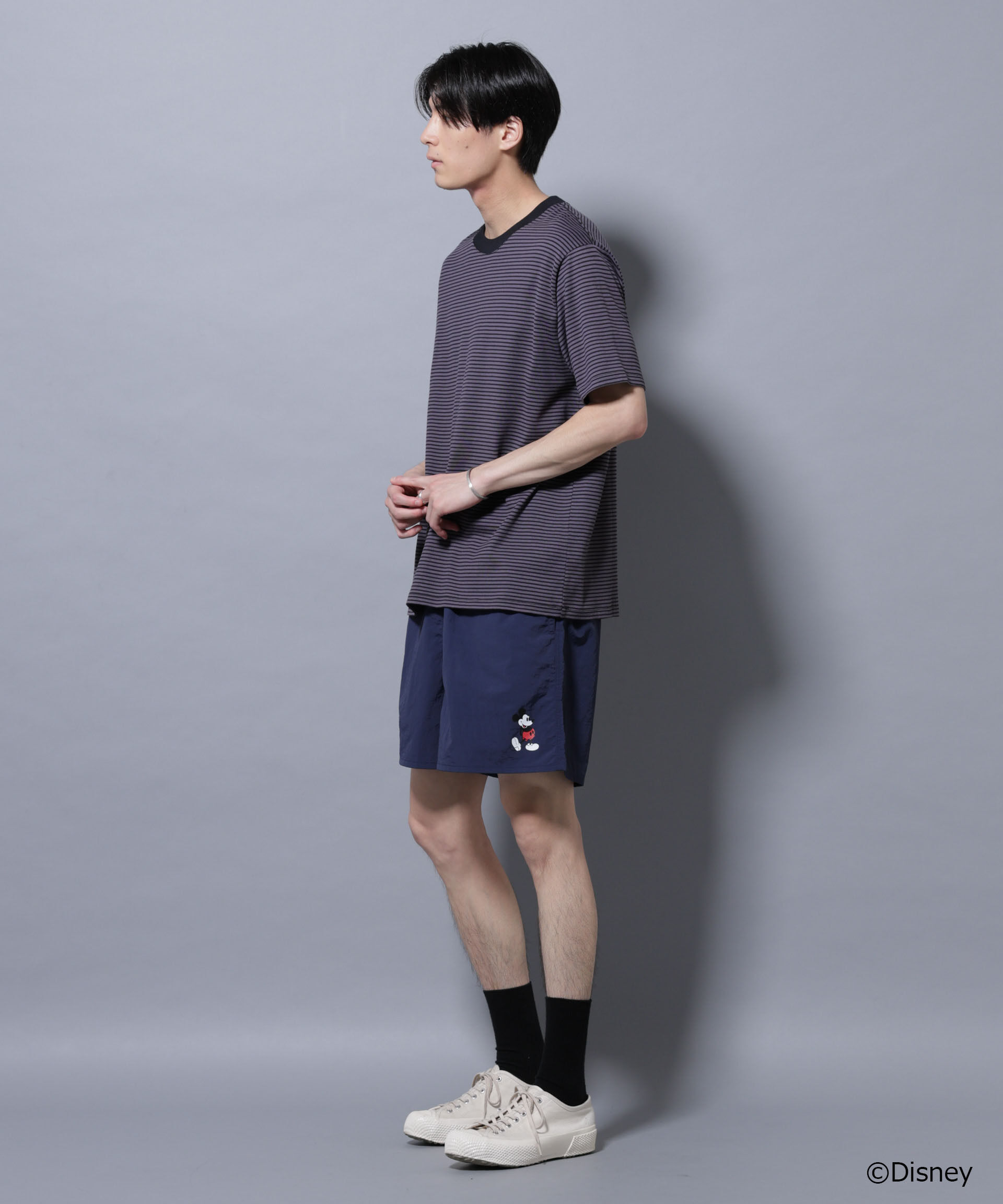 nano･universe「｢NJ/CLUB｣ ミッキーマウス/ナイロンショーツ」|チノ|