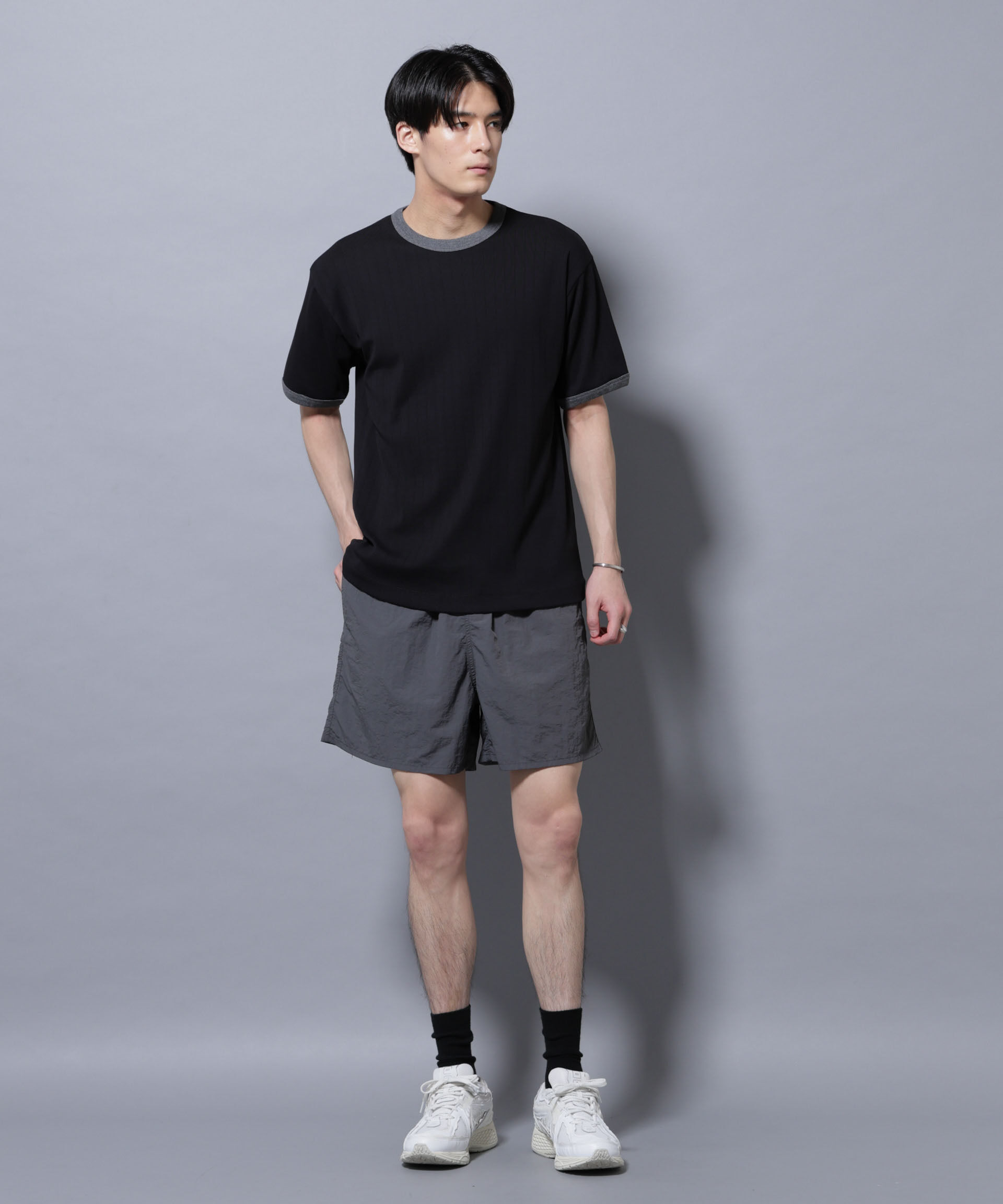 nano･universe「｢NJ/CLUB｣ ミッキーマウス/ナイロンショーツ」|チノ|