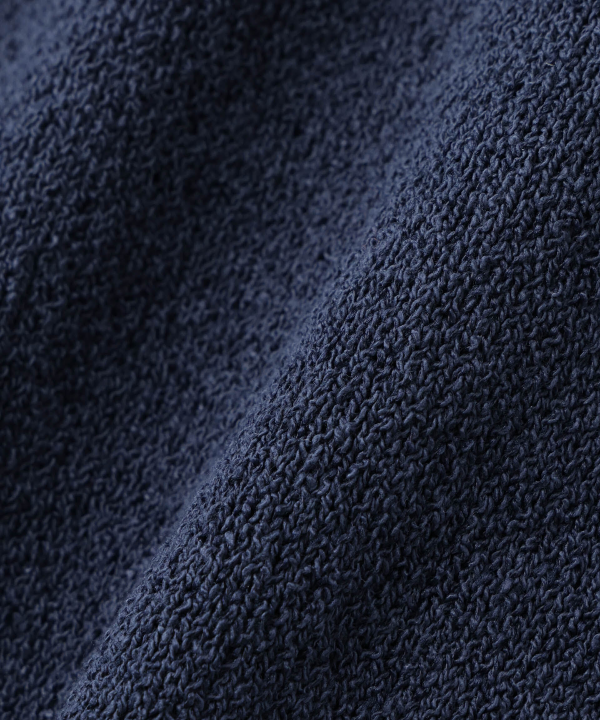 nano･universe「衿付アイレットクロップドニットカーディガン」|ニット・セーター|