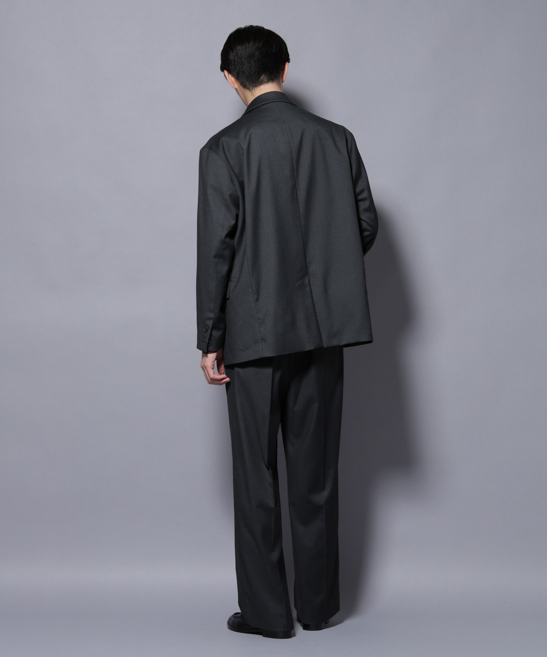 nano･universe「DELEGANTEｴｱﾘｰｻｷｿﾆｰ ｸﾞﾘｯﾀｰｽﾄﾗｲﾌﾟﾃｰﾗｰﾄﾞｼﾞｬ」|テーラードジャケット|