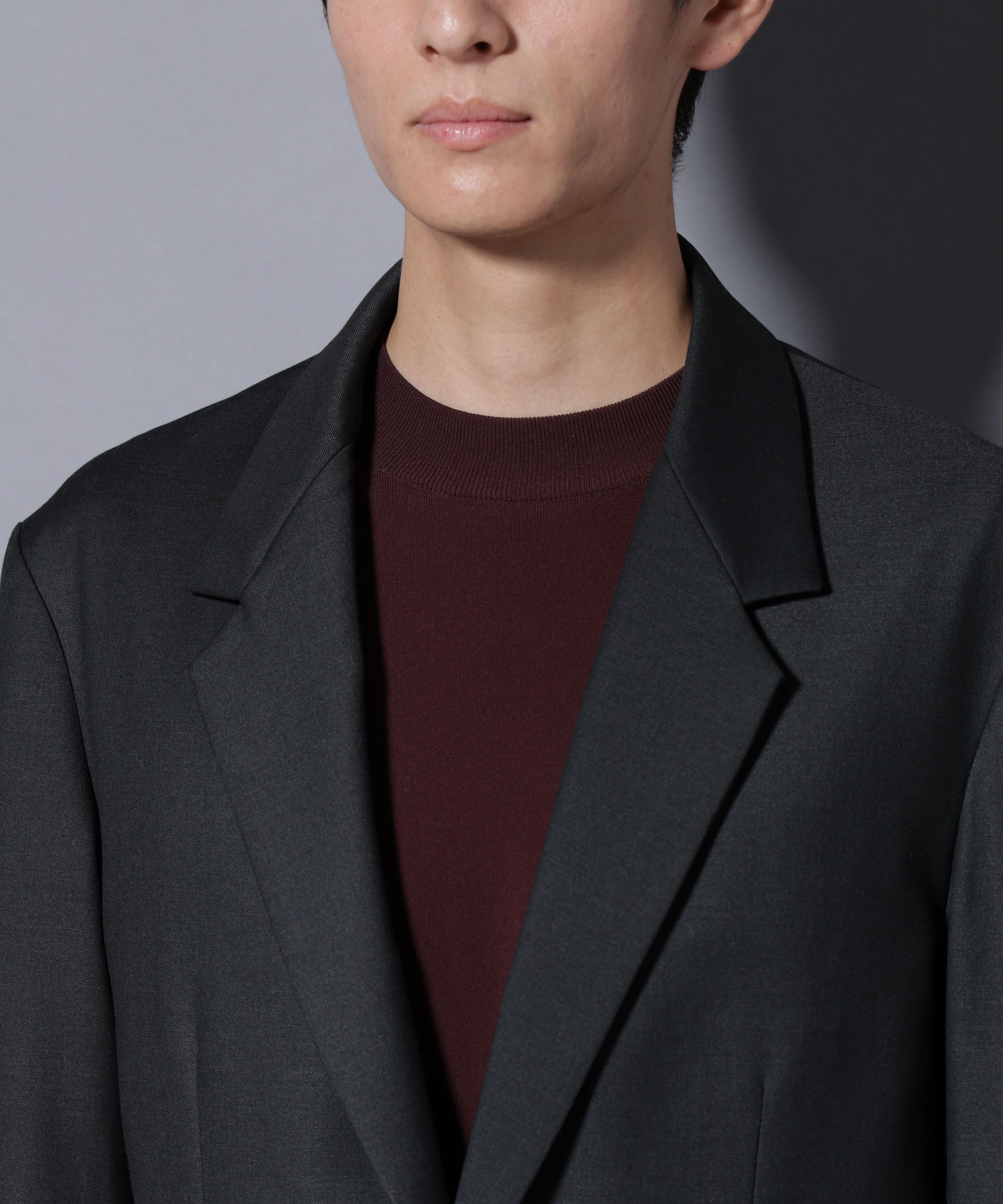 nano･universe「DELEGANTEｴｱﾘｰｻｷｿﾆｰ ｸﾞﾘｯﾀｰｽﾄﾗｲﾌﾟﾃｰﾗｰﾄﾞｼﾞｬ」|テーラードジャケット|