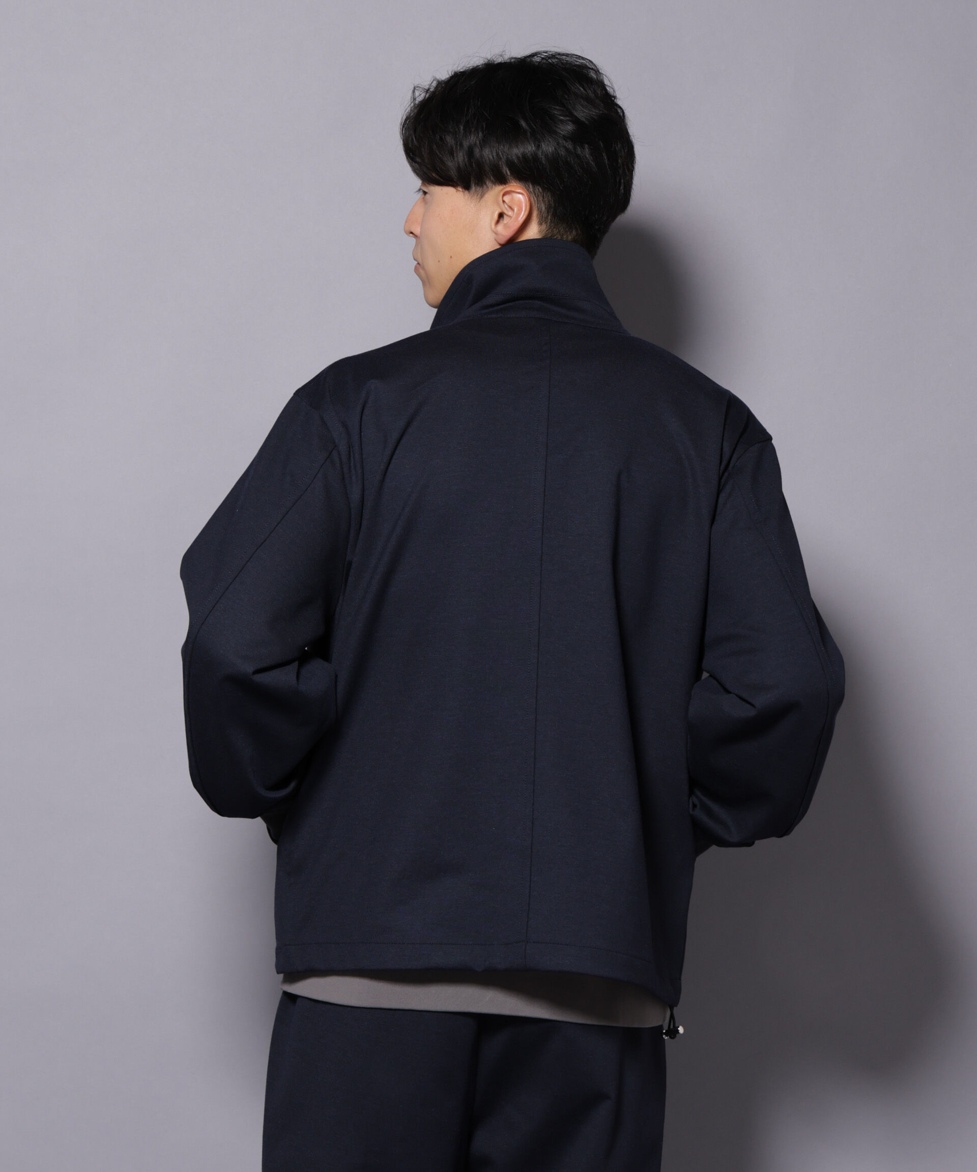 nano･universe「DELEGANTE TECH+ バルーンブルゾン」|ブルゾン・スタジャン|