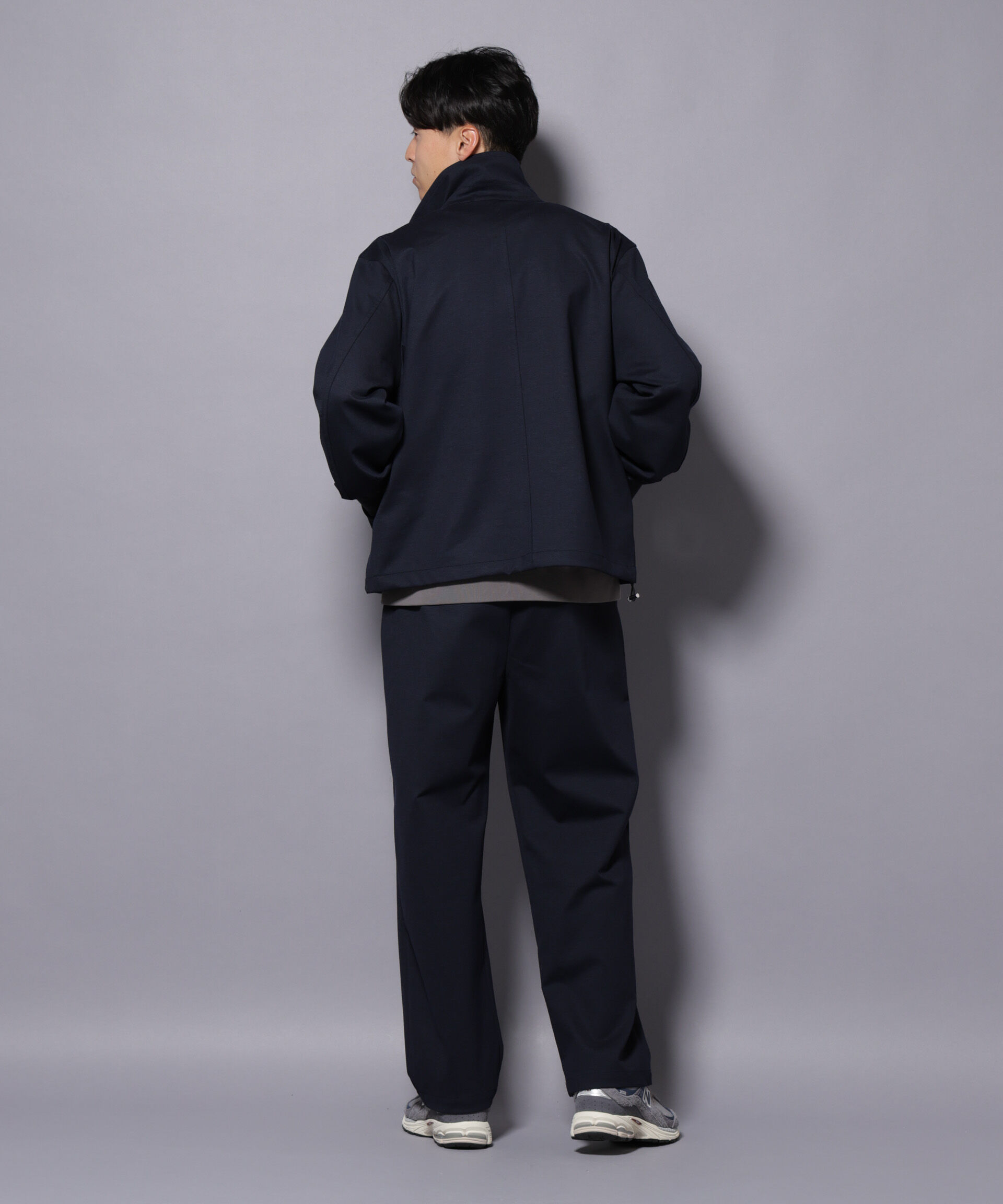 nano･universe「DELEGANTE TECH+ バルーンブルゾン」|ブルゾン・スタジャン|