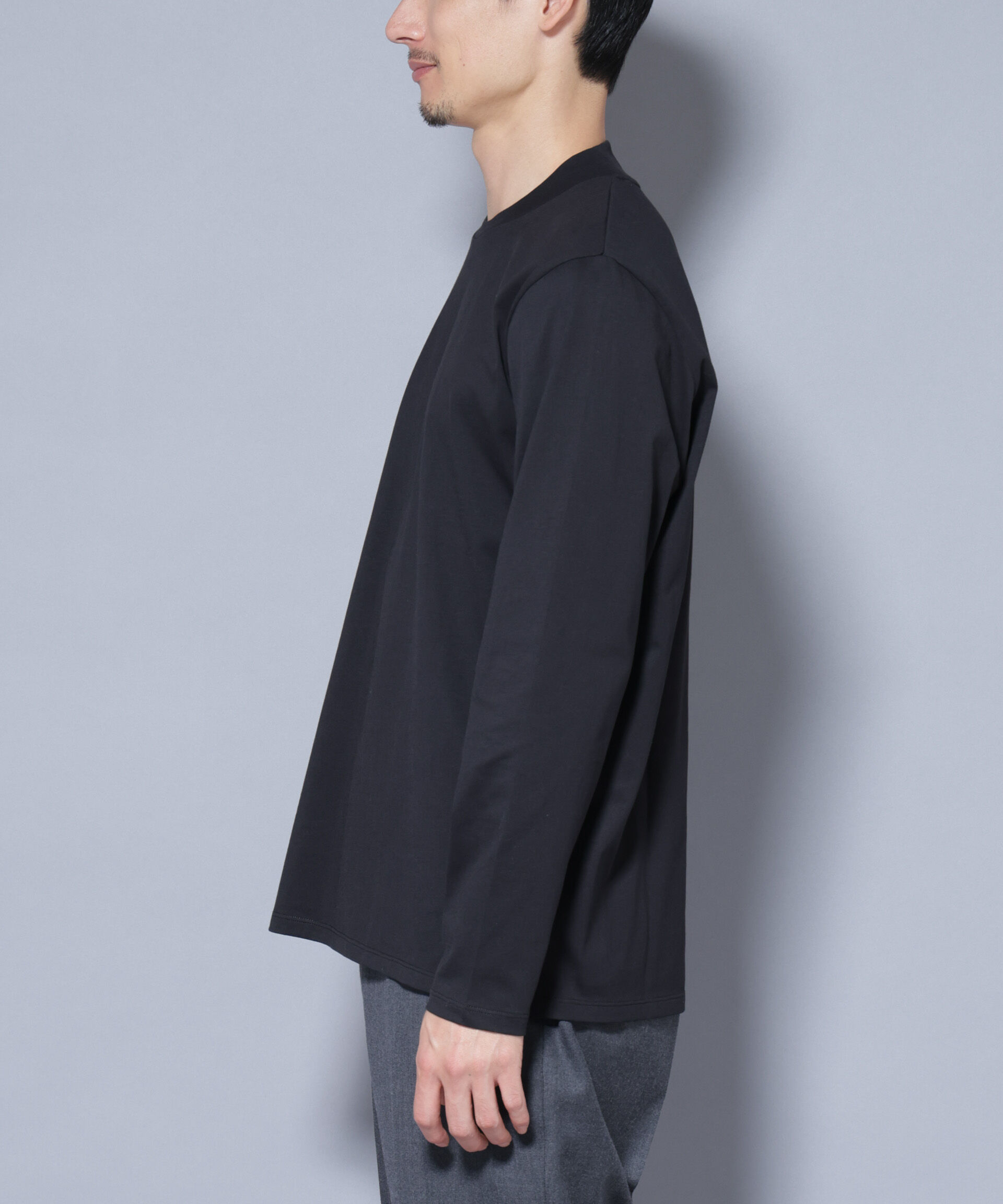 nano･universe「ジャケT(R) クルーネック 長袖」|Tシャツ・カットソー|