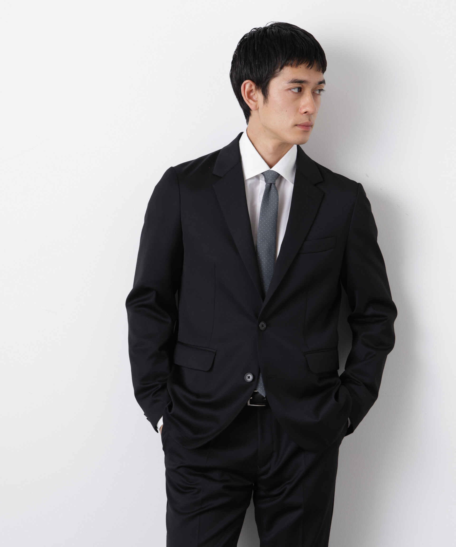 nano･universe「｢Damerino｣ExtrafineWoolmix ベネセットアップストレッチ」|スーツ|