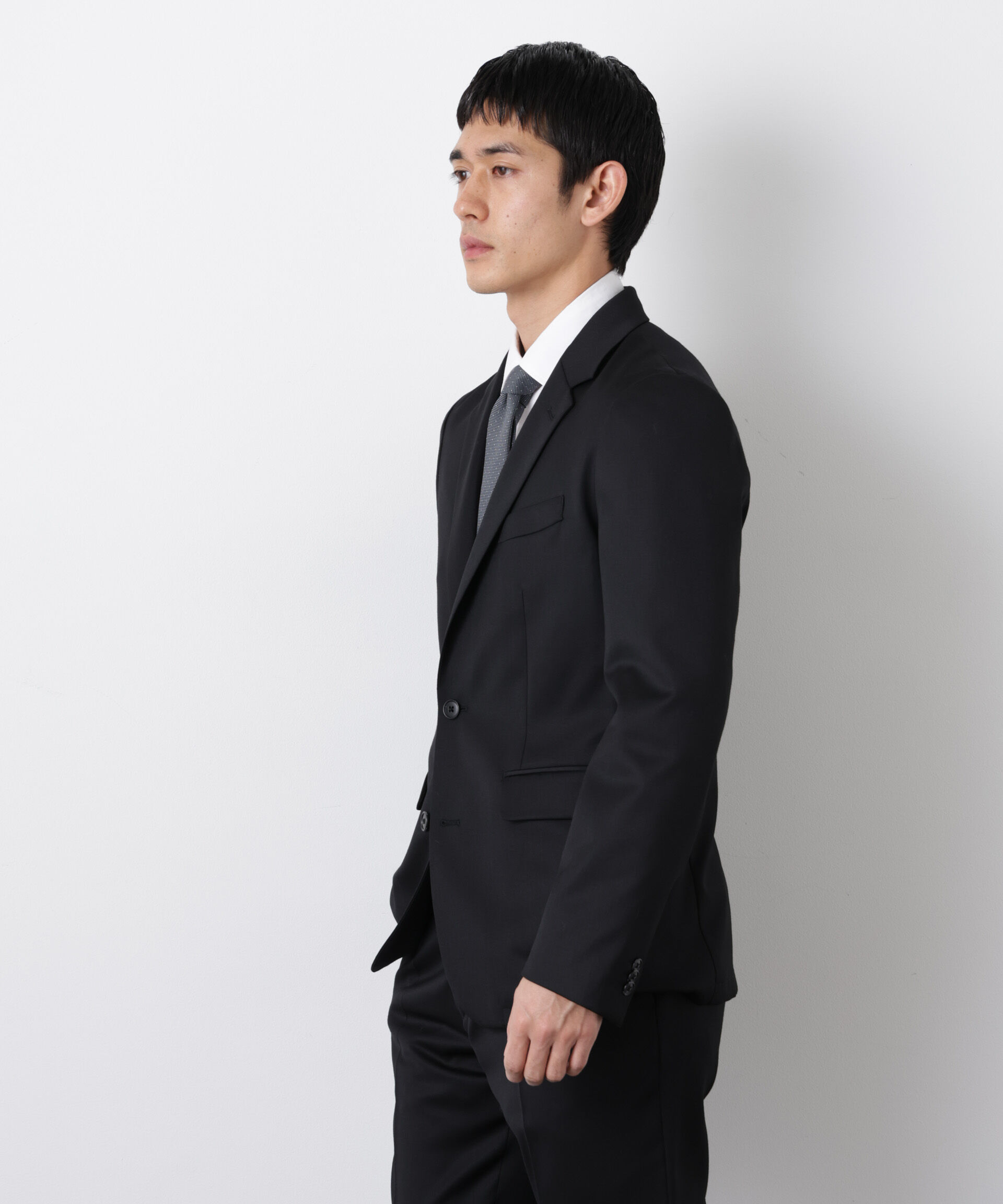 nano･universe「｢Damerino｣ExtrafineWoolmix ベネセットアップストレッチ」|スーツ|