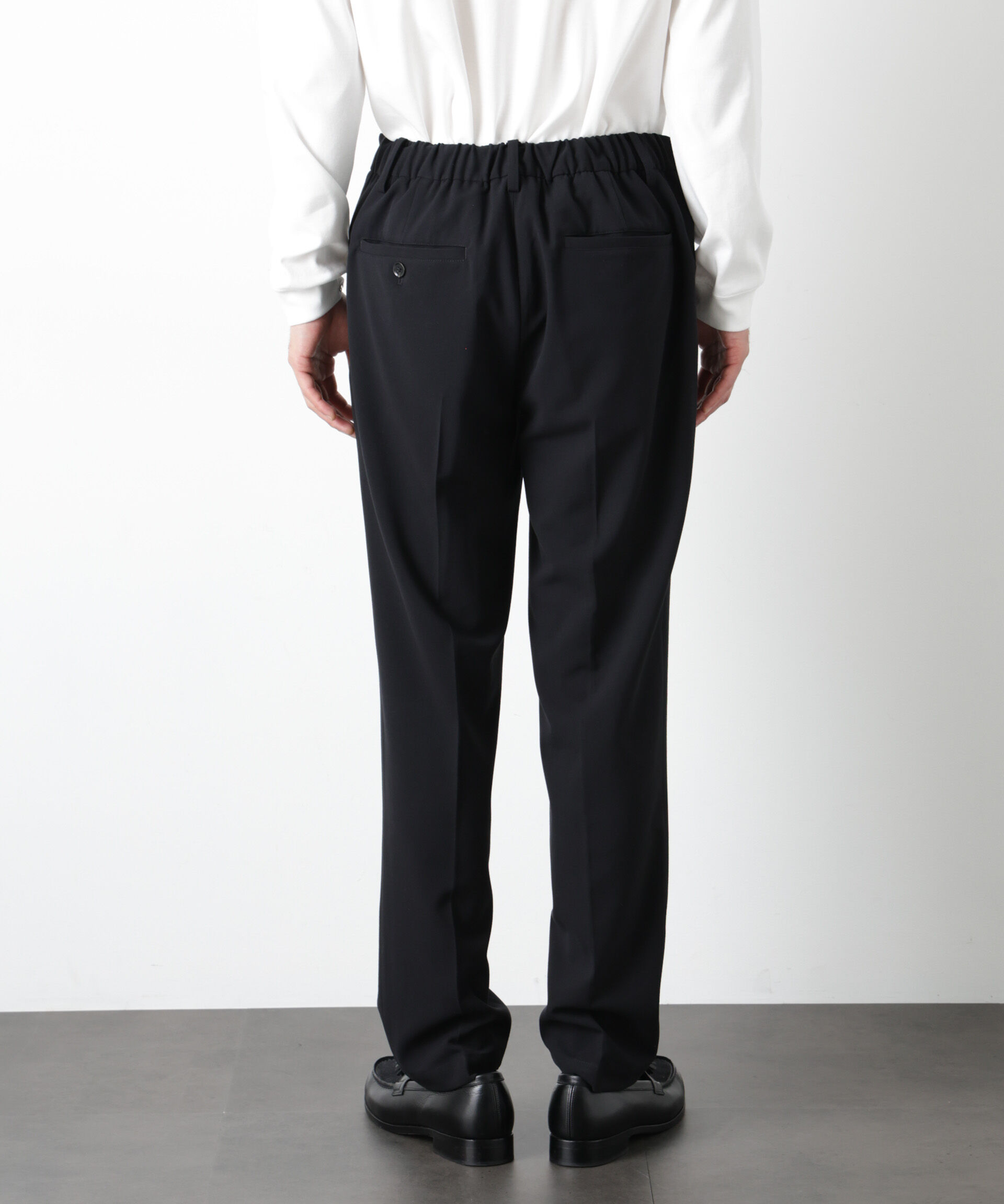 nano･universe「ALWAYS EASY ワンタックスラックス（セットアップ可）」|チノ|