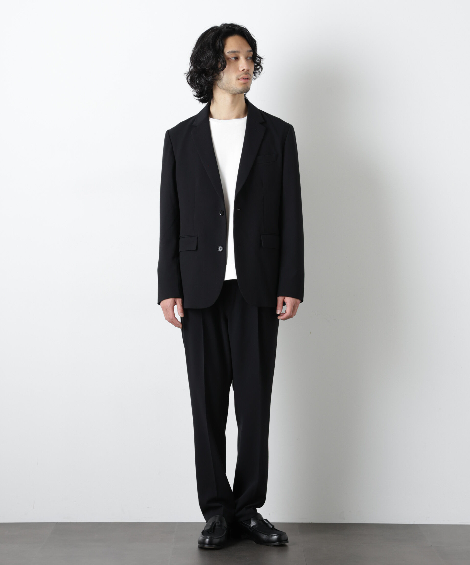 nano･universe「ALWAYS EASY ワンタックスラックス（セットアップ可）」|チノ|