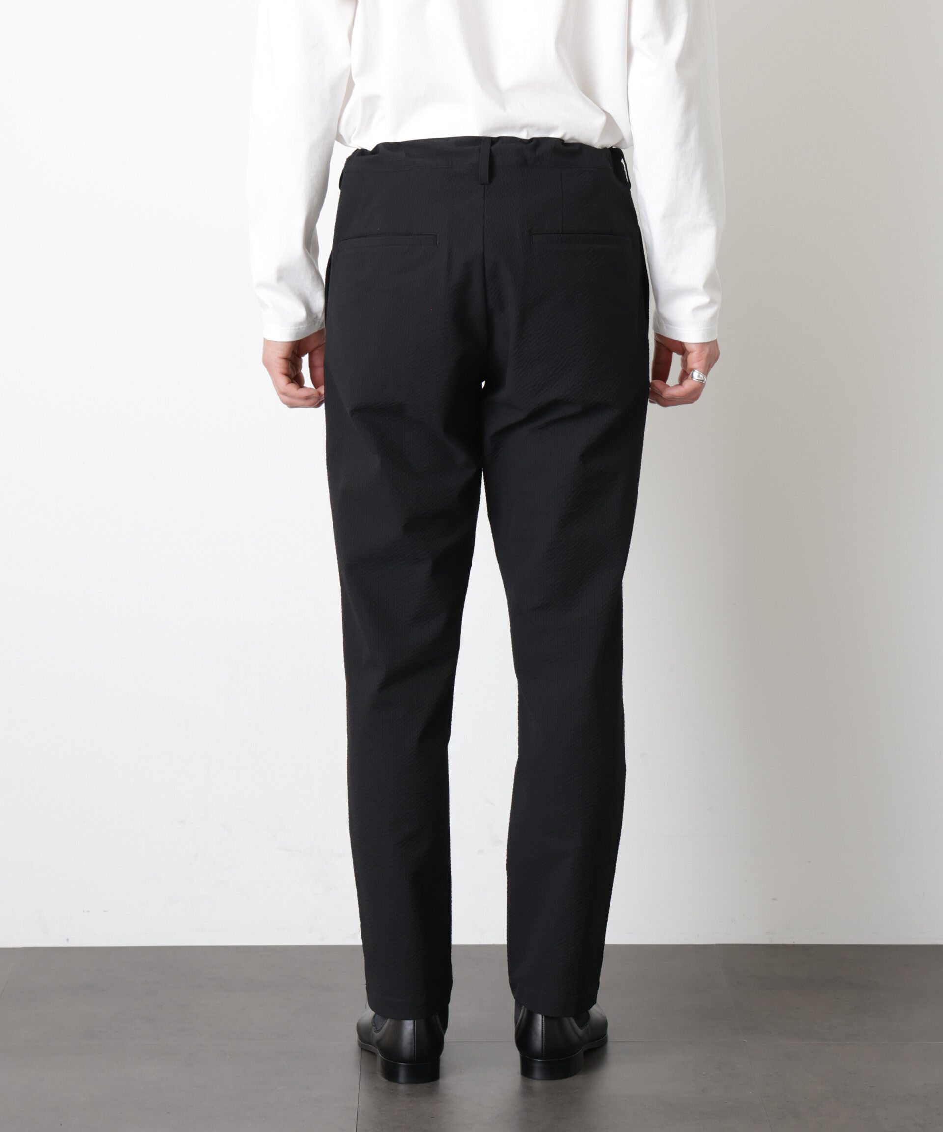 nano･universe「ストレッチサッカーセットアップ（洗濯機洗い可能）」|スーツ|