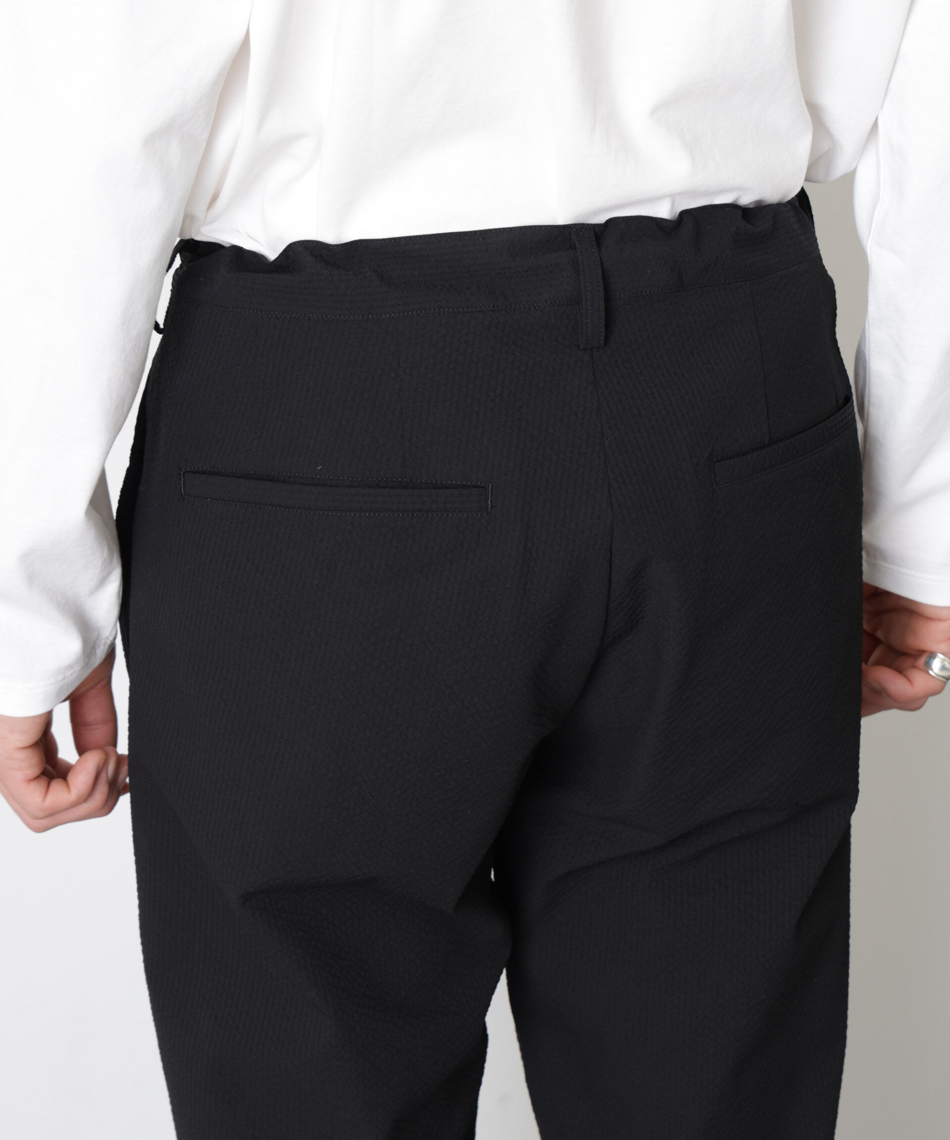 nano･universe「ストレッチサッカーセットアップ（洗濯機洗い可能）」|スーツ|