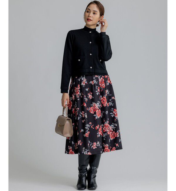 組曲「ローズシックプリント スカート」|スカート|