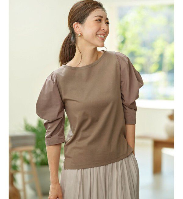 組曲「コンビネーションポンチデザイン カットソー」|Tシャツ・カットソー|