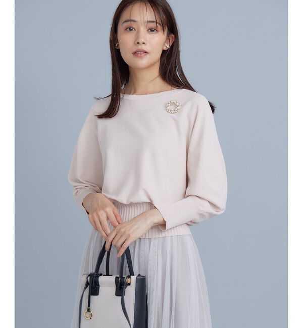 組曲「【5色展開・UVケア】スタイルアップ ドルマンスリーブ ニット」|ニット・セーター|ﾋﾟﾝｸﾍﾞ