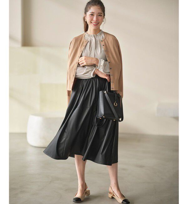 組曲「【6色展開・UVケア】クルーネックモダンカーディガン」|カーディガン|