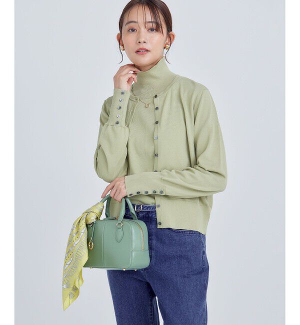 組曲「【6色展開・UVケア】クルーネックモダンカーディガン」|カーディガン|