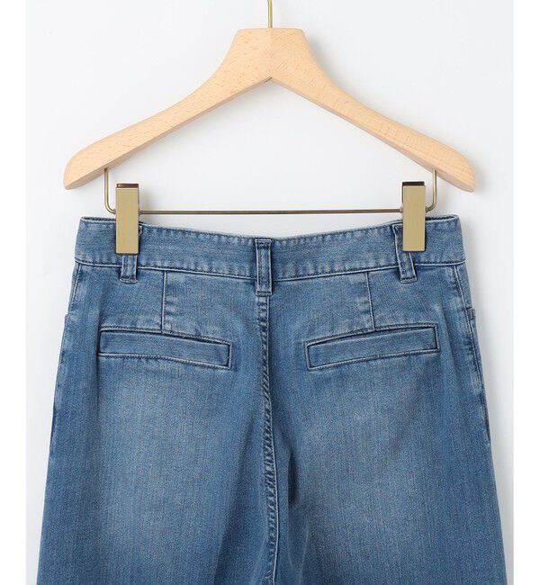 組曲「ワイドストレートデニム パンツ」|デニム|