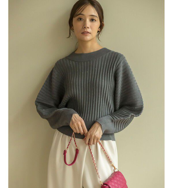 組曲「【手洗い可】ELENAスパンコールドルマン ニット」|ニット・セーター|ﾁｬｺｰﾙｸ