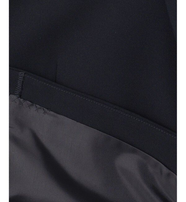 組曲「【WEB限定・KUMIKYOKU NAVY】コンフォータブルドレープ ノーカラージャケット」|ノーカラージャケット|