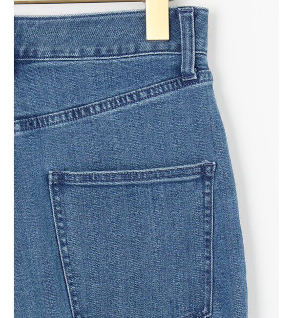 組曲「ライトデニム セミワイドパンツ」|デニム|