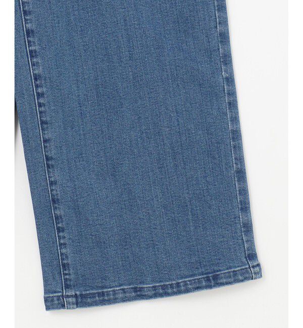 組曲「ライトデニム セミワイドパンツ」|デニム|