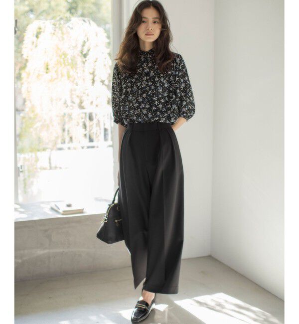 組曲「フラワードットプリント ブラウス」|シャツ・ブラウス|