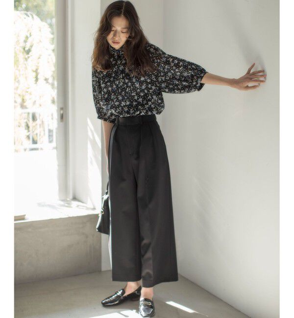 組曲「フラワードットプリント ブラウス」|シャツ・ブラウス|