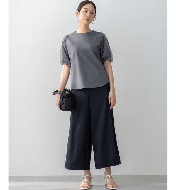 組曲「【WEB限定】チュールポンチドッキング Tシャツ」|Tシャツ・カットソー|