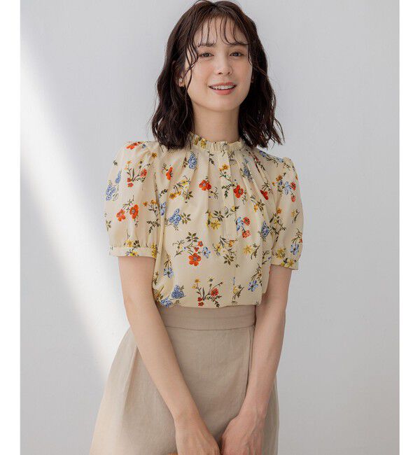 組曲「フラワープリント ブラウス」|シャツ・ブラウス|