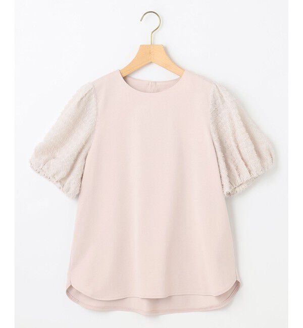 組曲「華感コンビネーションスリーブ カットソー」|Tシャツ・カットソー|