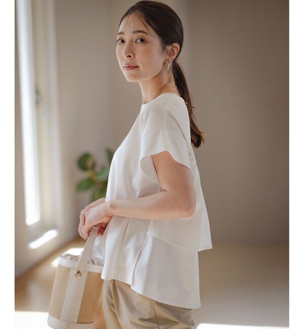 組曲「バックフリル カットソー」|Tシャツ・カットソー|