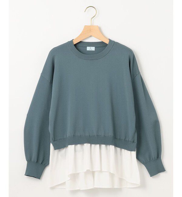 組曲「ストレッチクリアドッキング ニットプルオーバー」|ニット・セーター|