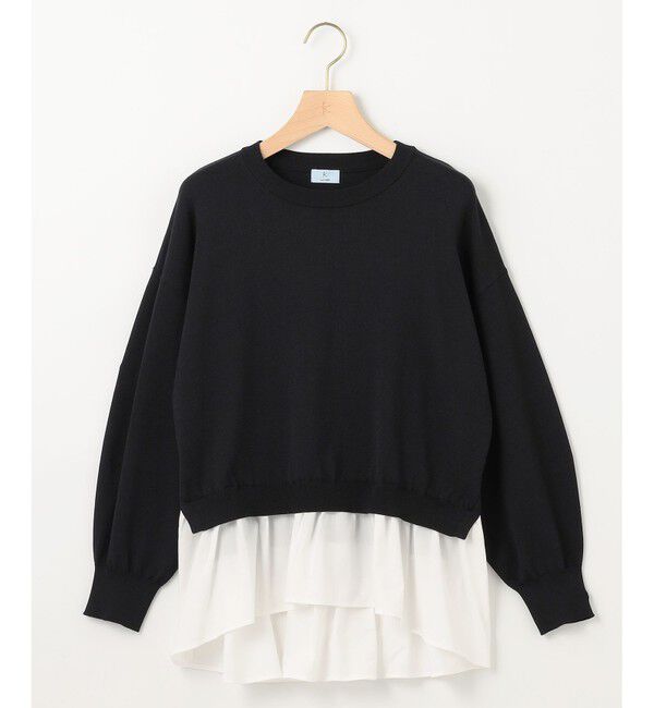 組曲「ストレッチクリアドッキング ニットプルオーバー」|ニット・セーター|