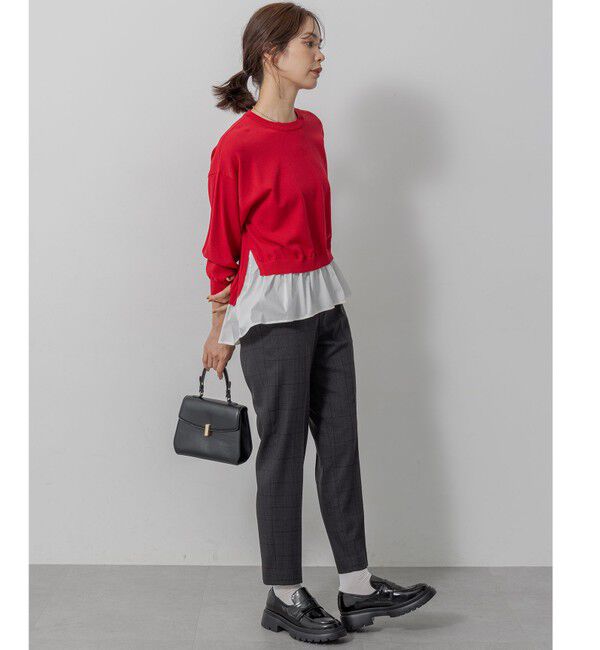 組曲「ストレッチクリアドッキング ニットプルオーバー」|ニット・セーター|