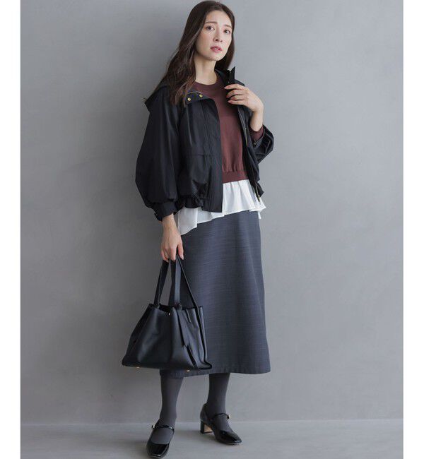 組曲「ストレッチクリアドッキング ニットプルオーバー」|ニット・セーター|